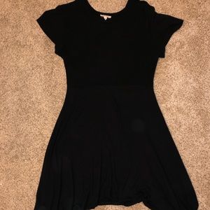 Asymmetrical tshirt dress